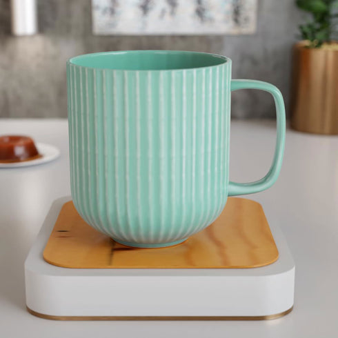 Pastel Fringe Green Ceramic (Set of 6) - The Earth Store - Mug Set